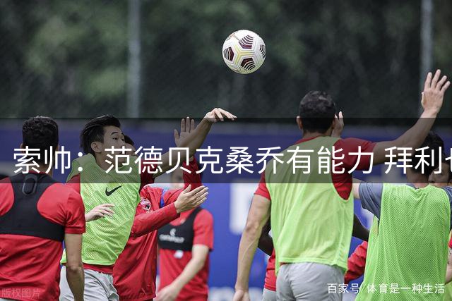 索帅：范德贝克桑乔有能力 拜利也证明了自己